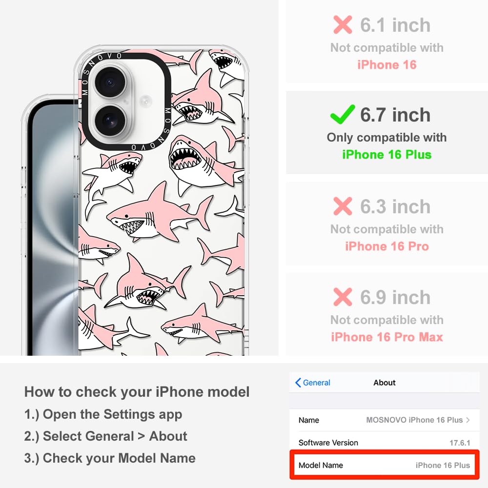 MOSNOVO Case for iPhone 16 Plus - Image 2