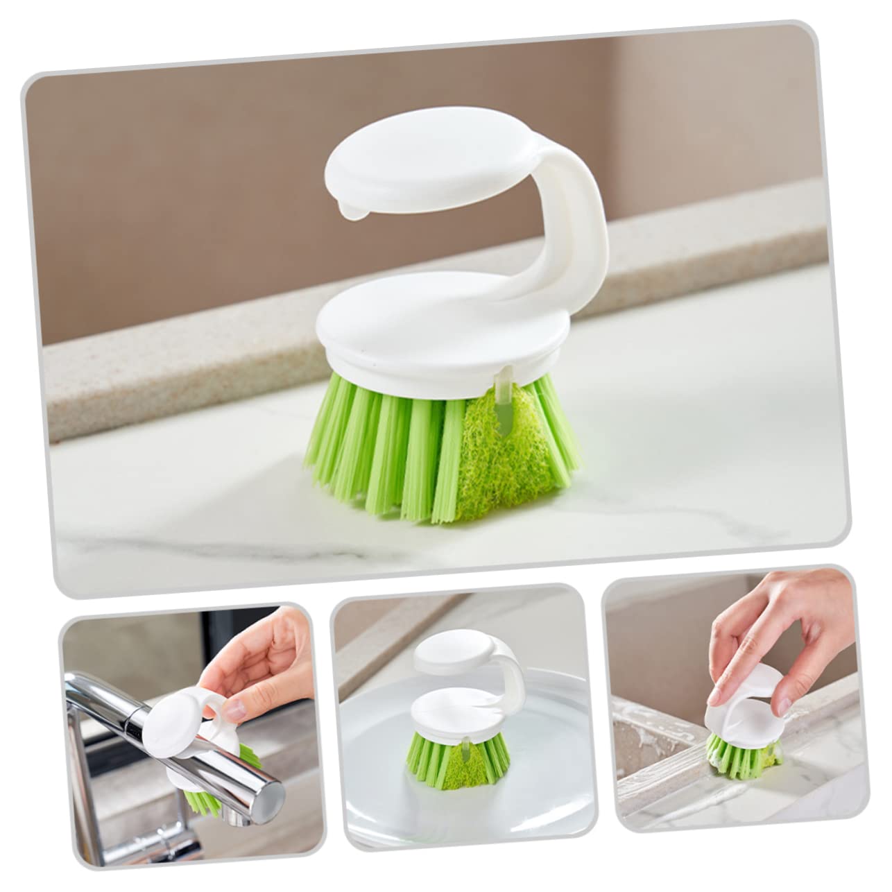 3 Series Cepillo De Limpieza De Platos Y Utensilios De Cocina De Cepillo Ergonomico Fregar Platos Cocinas Ollas Y Sartenes Material Resistente Y Flexible 2 Piezas X 3