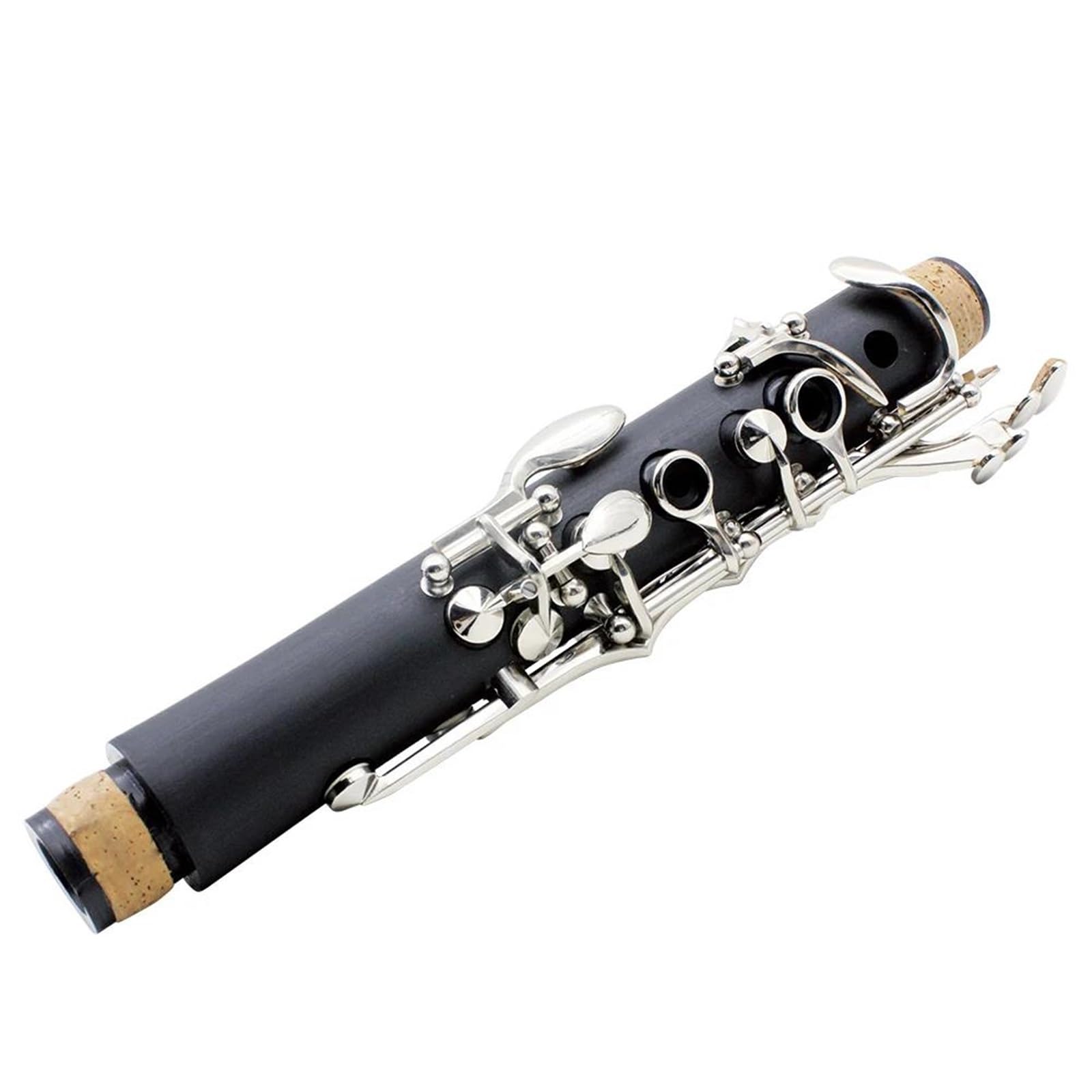 Buffet Clarinetto Sib Clarinetto Professionale Per Esibizioni In Concerto Clarinetto A 17 Tasti Con Kit Per Clarinetto Ance Accessori(White)