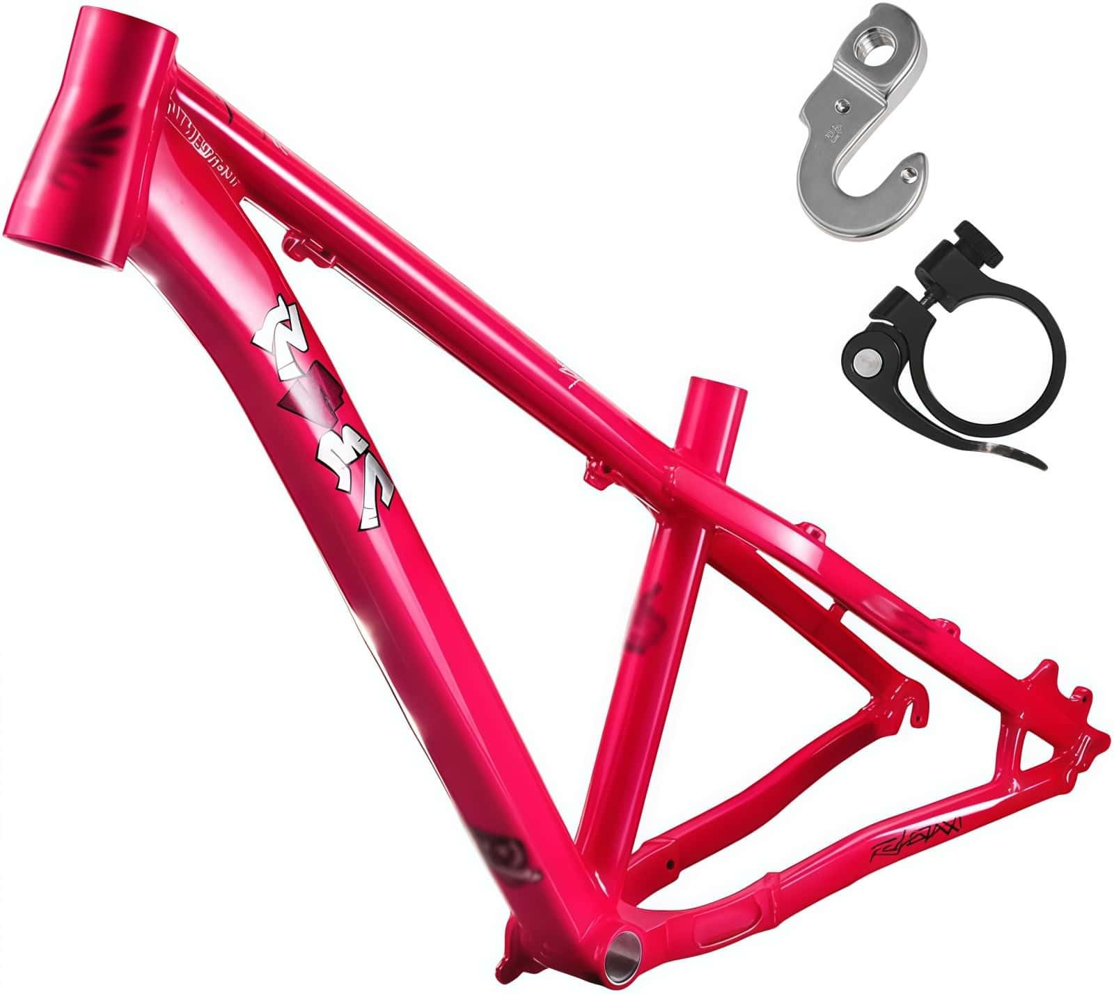26/27,5Er Hardtail-Mountainbike-Rahmen XC/AM Aluminiumlegierung Fahrradrahmen 135 * 10 Mm Schnellspann-Scheibenbremse 14" Dirt Jump Bike Rahmen