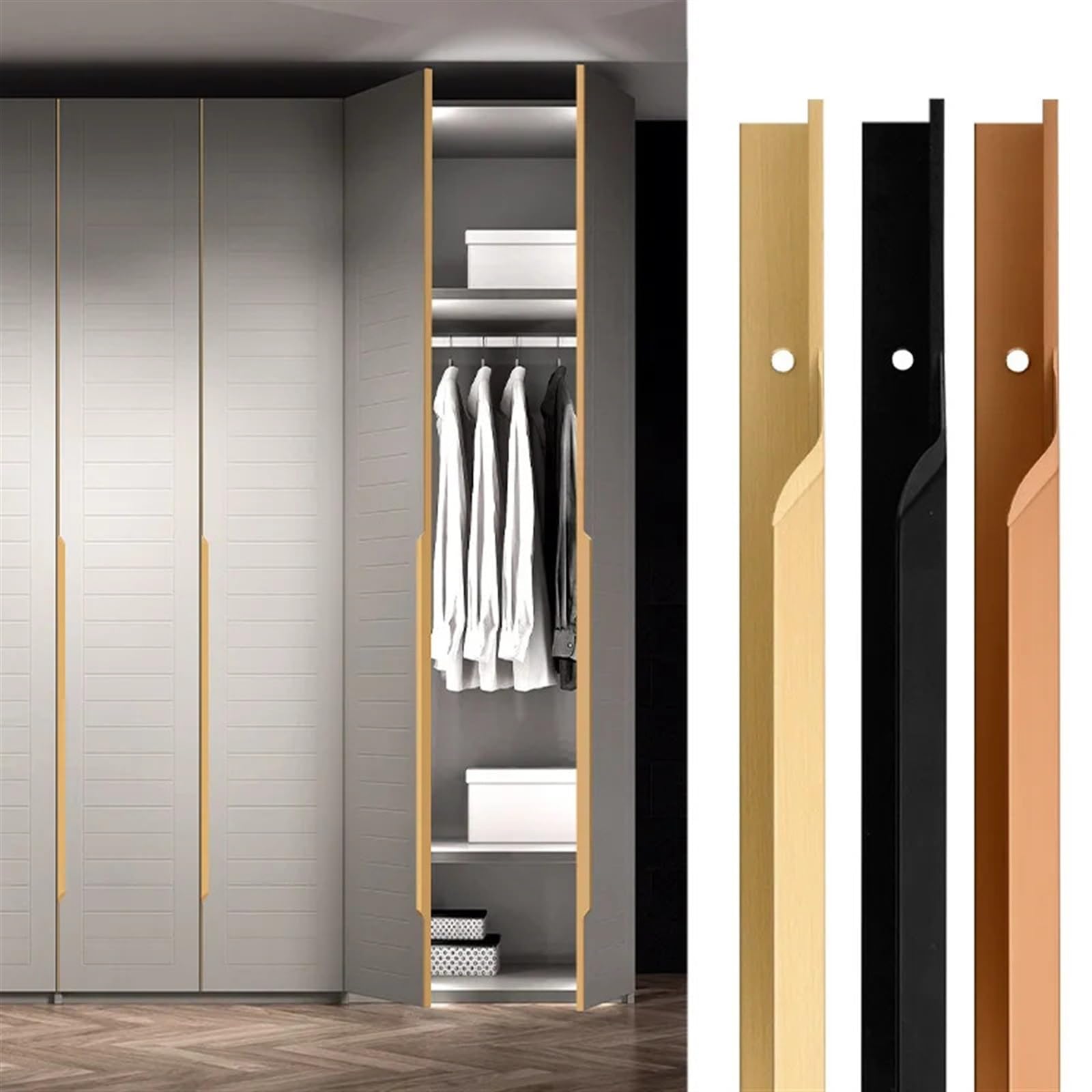 poigne dressing design Poigne de meuble en bois : un choix intemporel pour une dcoration d'intrieur chaleureuse