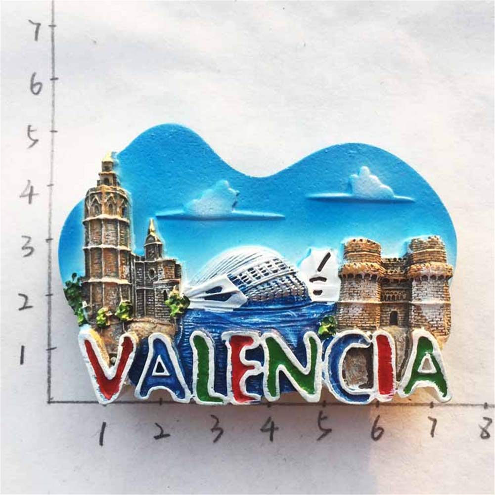 Imán Para Nevera Con Diseño De España En 3D, Colección