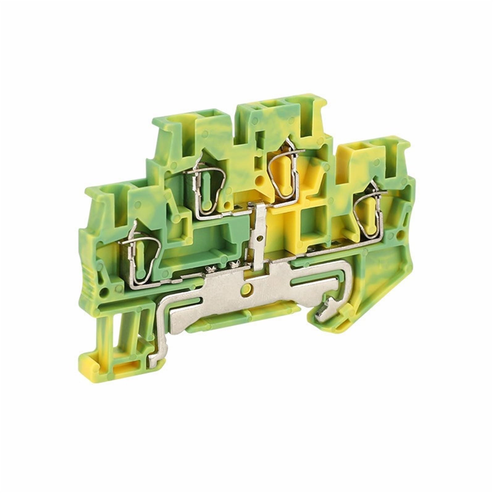 5 connettori elettrici STTB2.5-PE per cavi di messa a terra, gabbia a molla, protezione di messa a terra