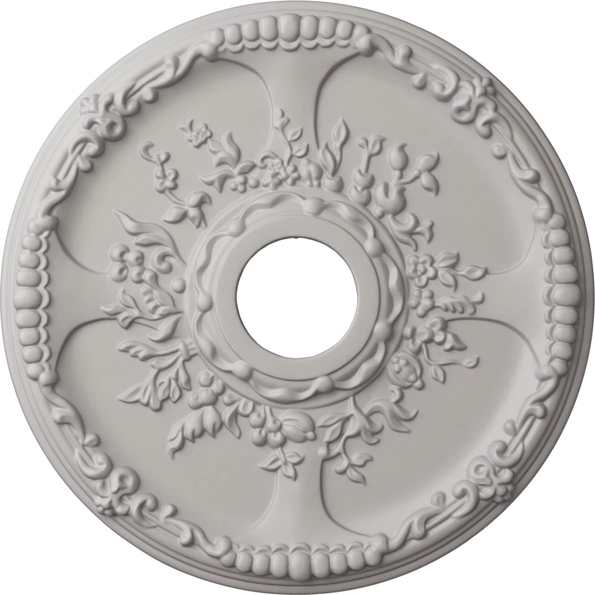18"OD x 3 1/2"ID x 1 3/8"P Antioch Ceiling Medallion (Fits Canopies up to 3 1/2") — Amazon image 31