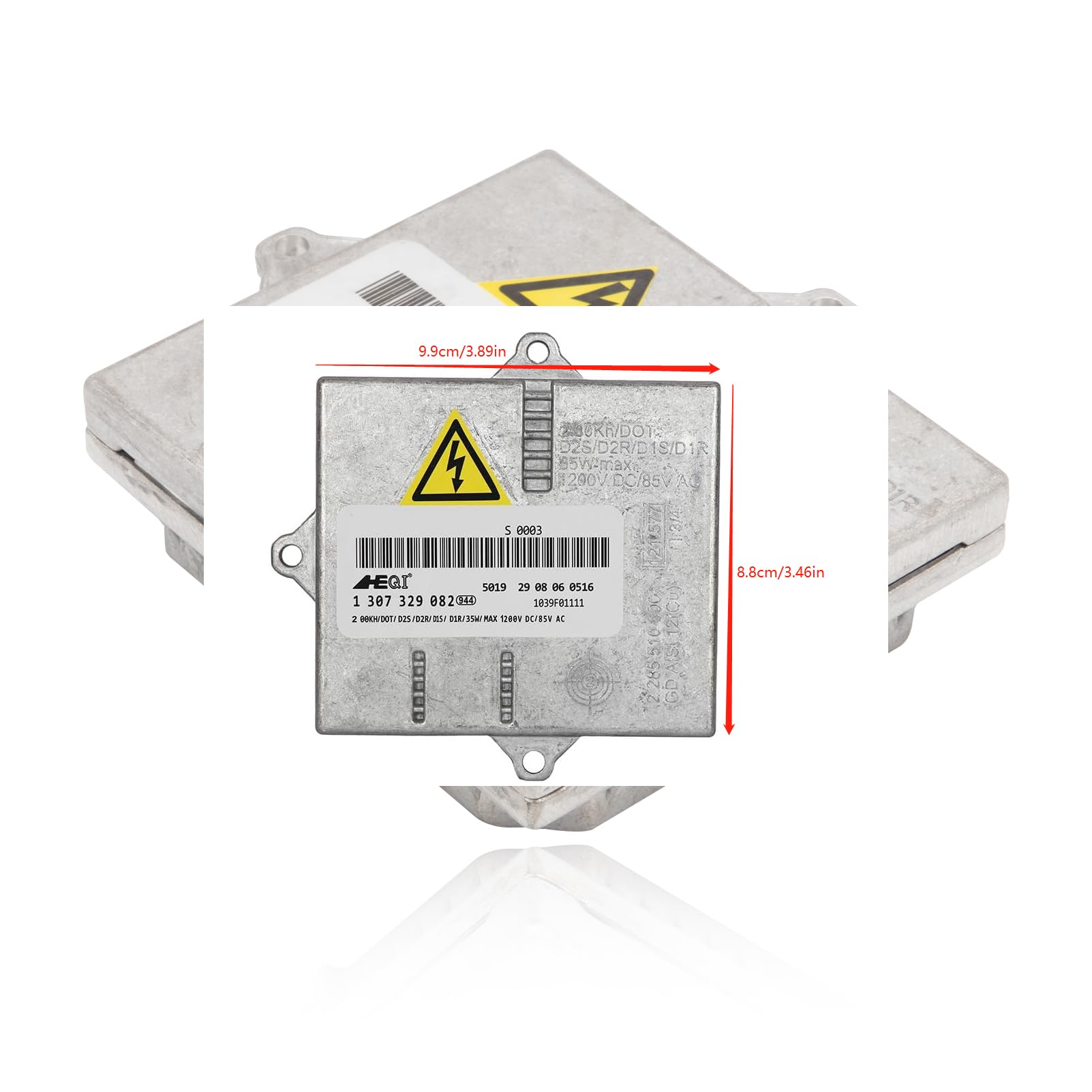 1307329082 HID Xenon Balastro para BMW 3er E46 6er E63 E64 X3 E83 MINI R50 R53 R52 S-CLASS W220 V220 SL R230 Módulo Unidad Control Faros Delanteros 1307329074 1307329066 1307329068