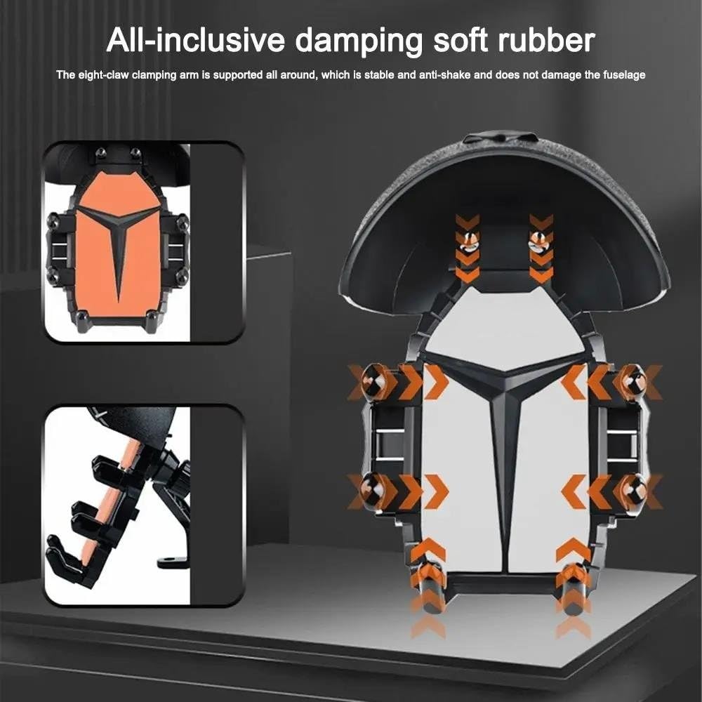Support Téléphone Vélo Moto Pince Sécurisée pour Smartphones Accessoires Cyclisme