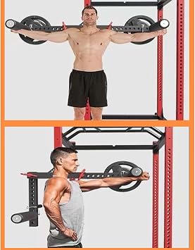 Standing Lateral Raise Machine, Upper Body Strength Training Machine, Chest, Back, and Shoulder Training for Home Gym(Hole Diameter 18mm)