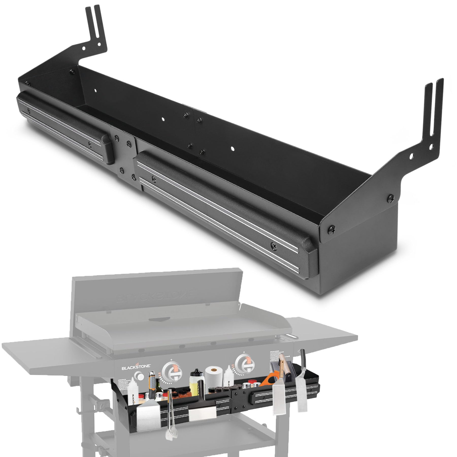 Trybuy Front Griddle Caddy for Blackstone 28 Inch & 28XL Griddle