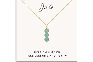 SmileBelle Crystal Jade Necklace: Captivating Elegance