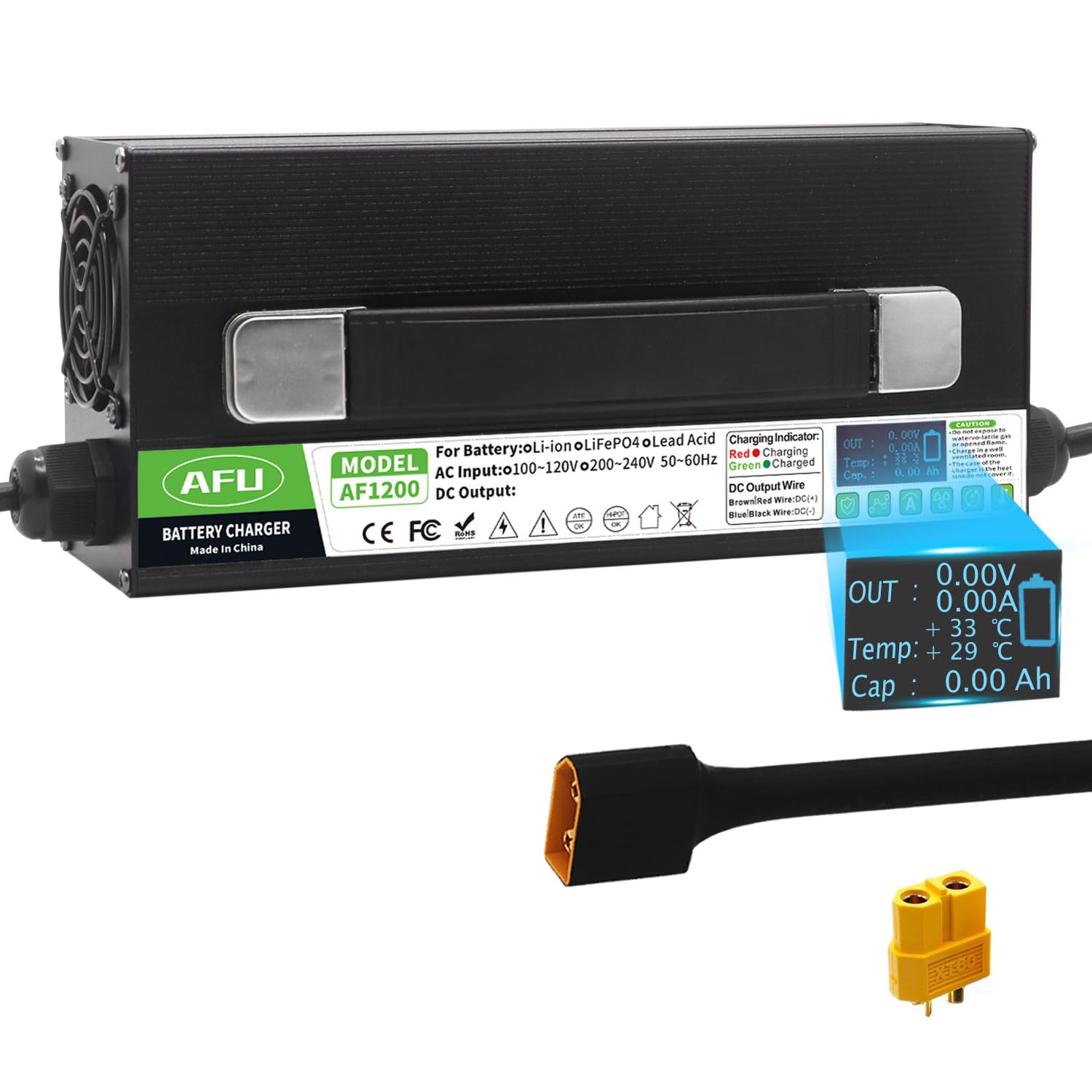 Photo 1 of AFU 58.8V 20A Lithium Battery Charger