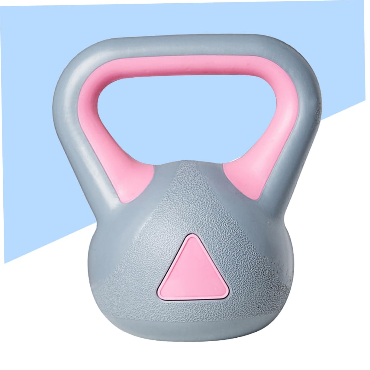 Kettlebell Fisso 2kg 1 Pezzo in Pp Rosa per Allenamento Donna | Palestra e Body Workout, Aumenta Resistenza Muscolare e Forza, Formato Dedicato