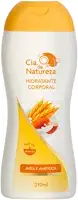 Cia. da natureza, Hidratante Corporal, Nutrição intensa para pele seca a extrasseca, Aroma Avêia e Amêndoas, 210ml