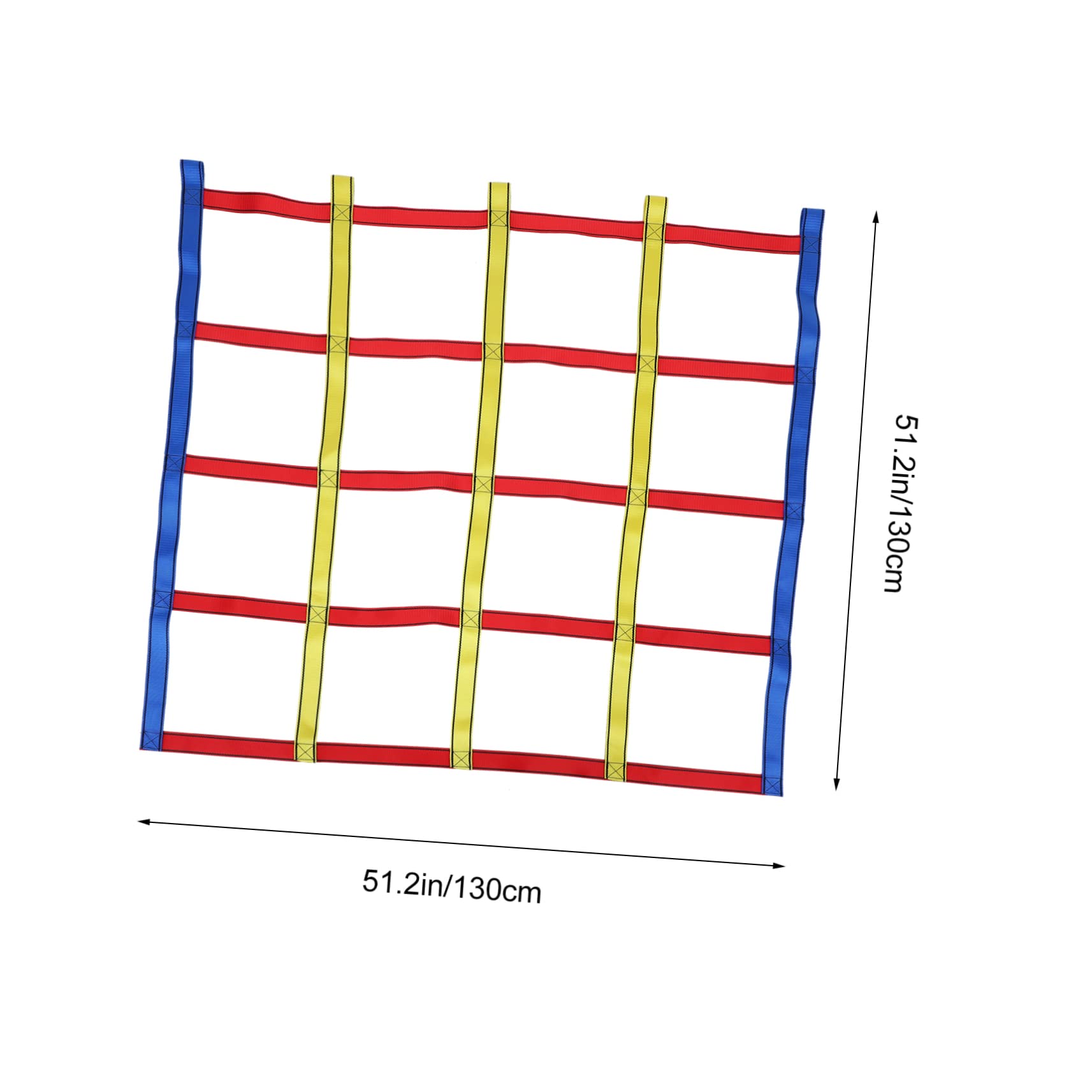 TOBBOMEY Children's Climbing Toy 1 Set Boys and Girls Climbing Net Outdoor Climbing Ribbon Net Sports Development