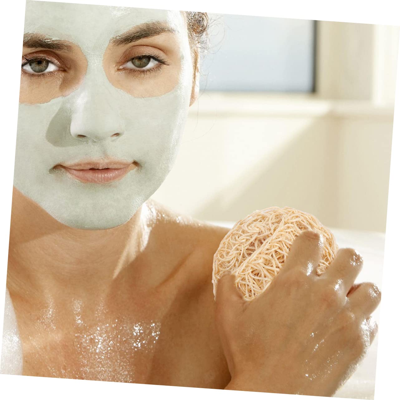Healeved 12pezzi Scrub Per Corpo Sisal Palle Da Esfolianti Per Pulizia Comoda e Profonda Per Uso Quotidiano e Viaggi
