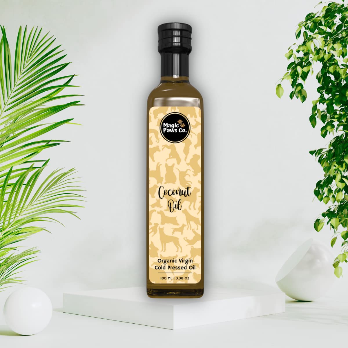 Magic Paws Co. Organic Virgin Cold Pressed Coconut Oil for Pets | Dogs & Cats | 100ML (B0BV2SXLV5) Amazon Price History, Amazon Price Tracker