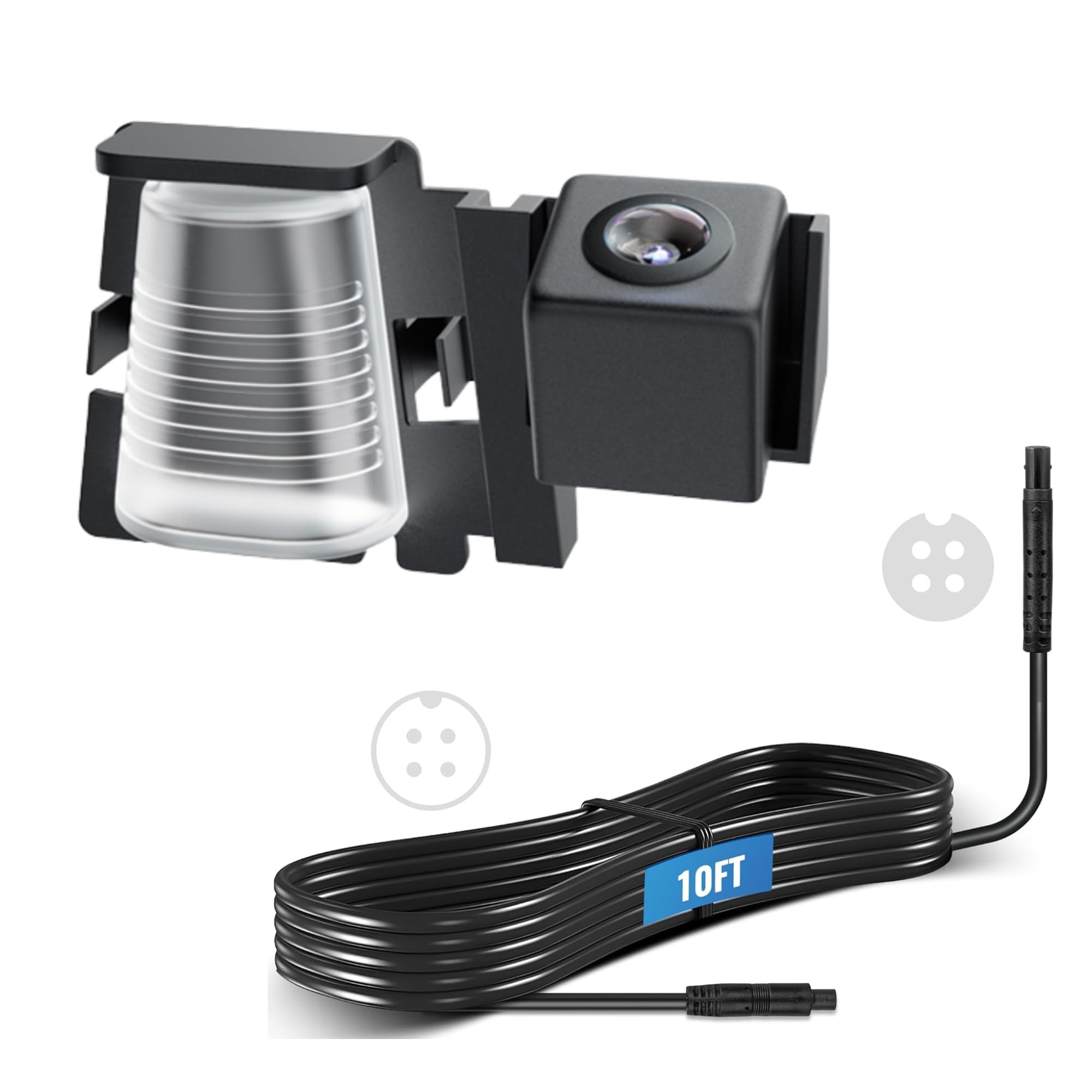 JkSeew2ページ Amazon.com: EWAY Safety License Plate Backup Reverse Camera with