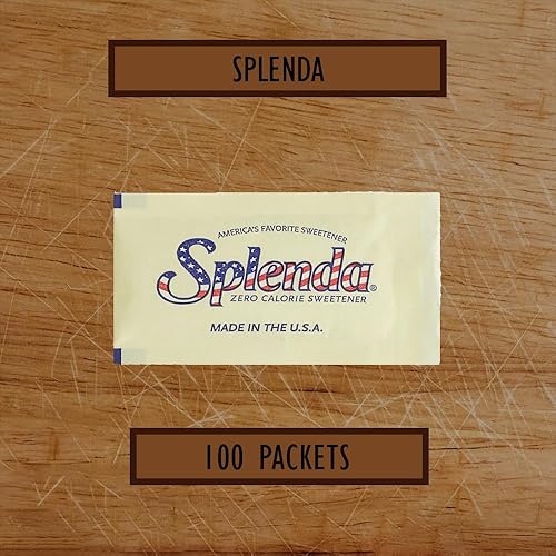 Miniatura 5 de Surtido de azúcar y edulcorantes, Splenda, Sweet'N Low, azúcar de caña turbinada, agitadores de café para revolver y beber  Paquetes de azúcar a