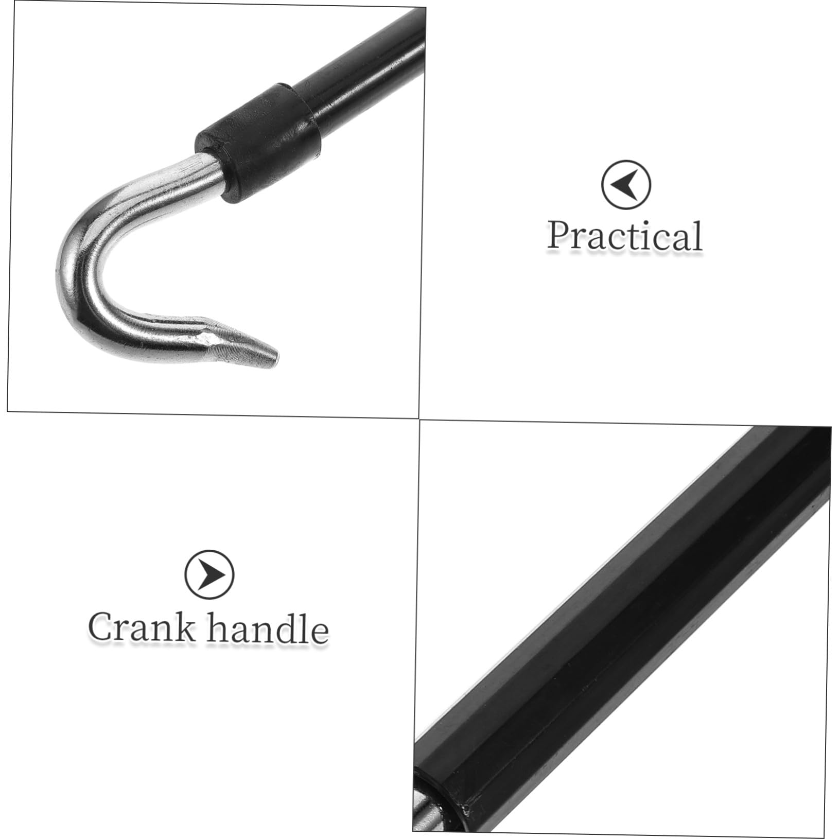 BESTonZON Manivelle Robuste pour Store et Auvent Manuel Accessoire Polyvalent pour Volets Extérieurs et Protections Ombre Compatible Plupart des Systèmes Auvents et Toiles