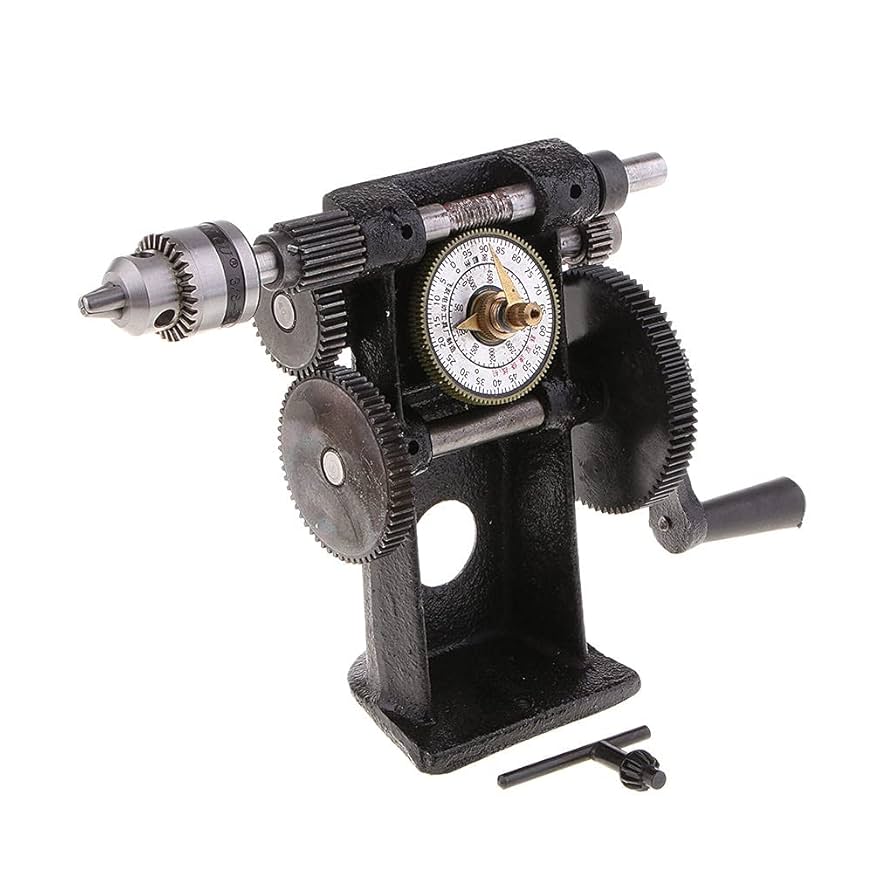 【鉄道部品】巻取り機の簡易ハンドル？ Amazon | Hellery 手動巻線機 巻線機 コイル手動 ハンド巻線機