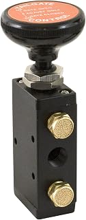Buyers Products BAV015 4-Way 3-Position Manual Air Valve, 5x 1/4" NPT Ports for Tailgates, Pneumatics & Dump Bodies