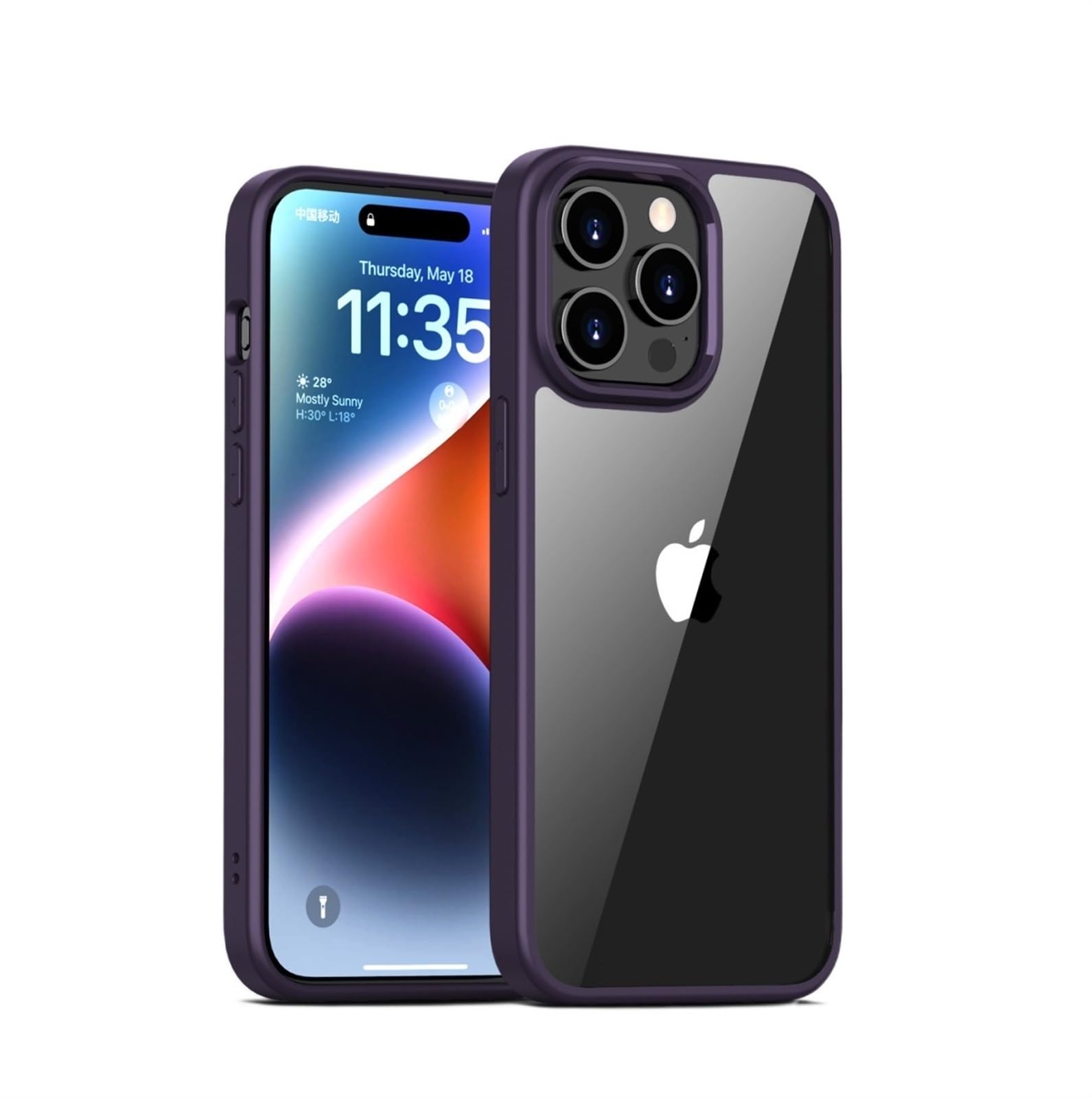 iPhone15 14 13 N40 パープル Matte Purple Black iPhone 15 Pro Max