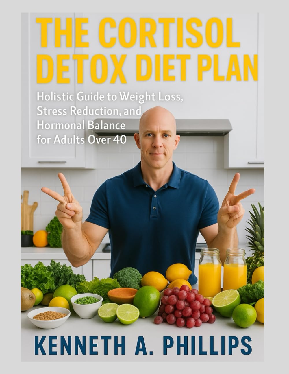 THE CORTISOL DETOX DIET PLAN: A Holistic Guide to Weight Loss, Stress Reduction, and Hormonal Balance for Adults Over 40
