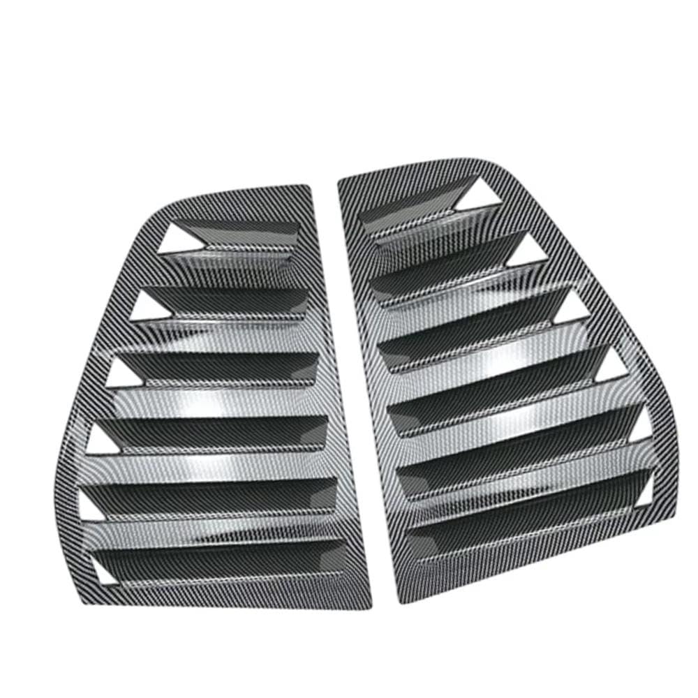 Rivestimenti Esterni Per Feritoia Posteriore Golf MK5 5 Porte 2004-2008 | Stile Posteriore Migliorato, Struttura ABS Affidabile, Facile E Conveniente(Catbon fiber look)