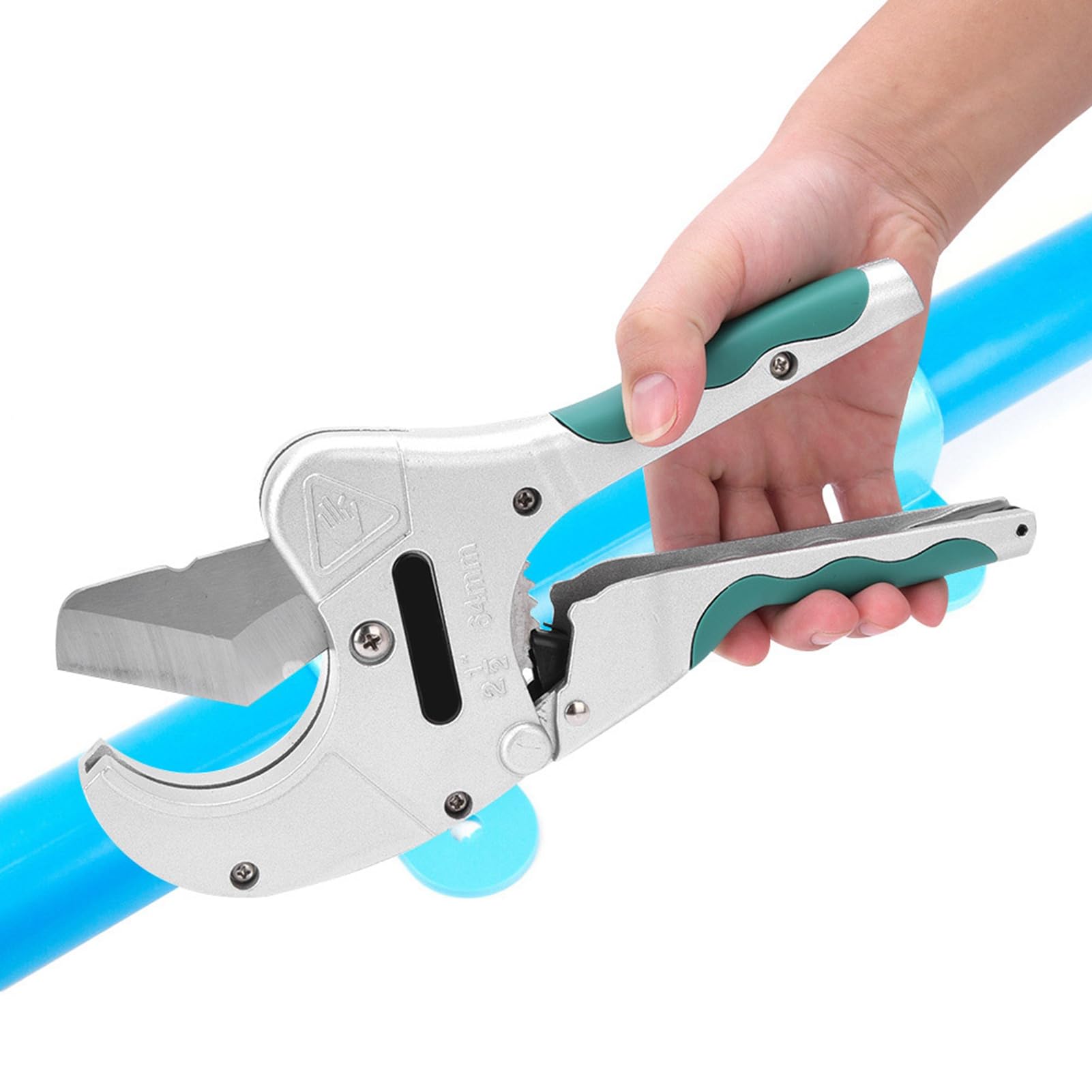 Coupeur de Tuyaux 64mm pour PVC PPR PE - Outil de Coupe Professionnel Résistant et Précis Idéal pour Plomberie et Bricolage à la Maison