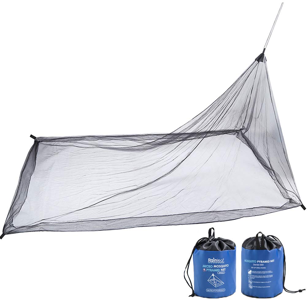 Amazoncom Rainleaf Mosquito Net Pyramid Net For Cot