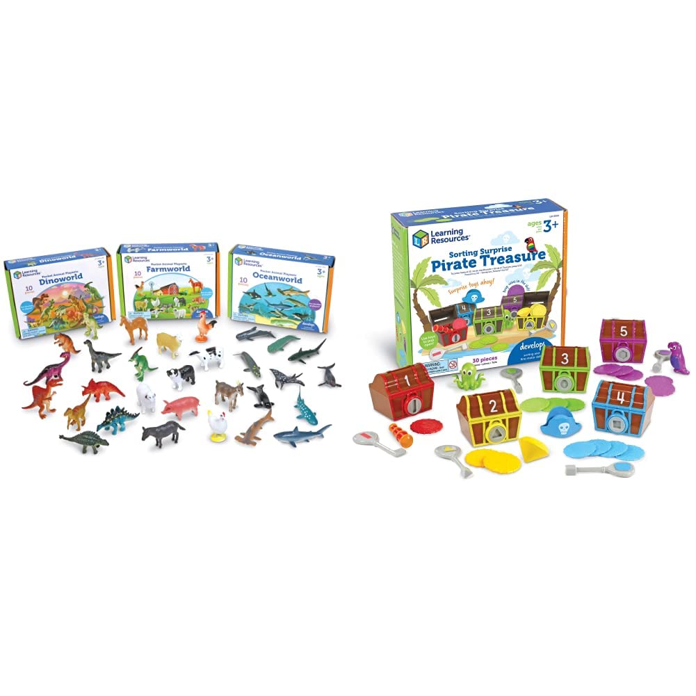 Buy Learning Resources Pocket Animal Playsets, Imaginative Play