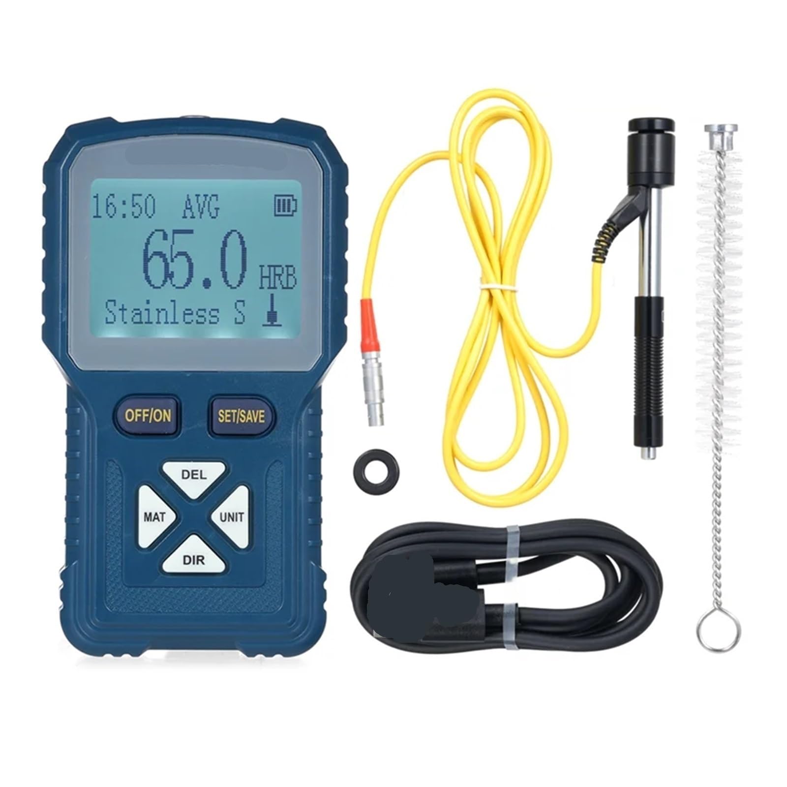 Gqnblvhzupdm R Hardness Teste Leeb Hardness Teste Impact Portable Fo Industrial Maintenance