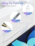 IPad Crayon - Stylus stylo pour iPad 11th-6th Gen, iPad Pro M4 12.9/11" 2026, iPad mini A17/6/5, iPad Air M3 Autres produits - Précis iPad Stylus charge rapide pièce jointe magnétique Tilt Sensibilité rejet de la paume