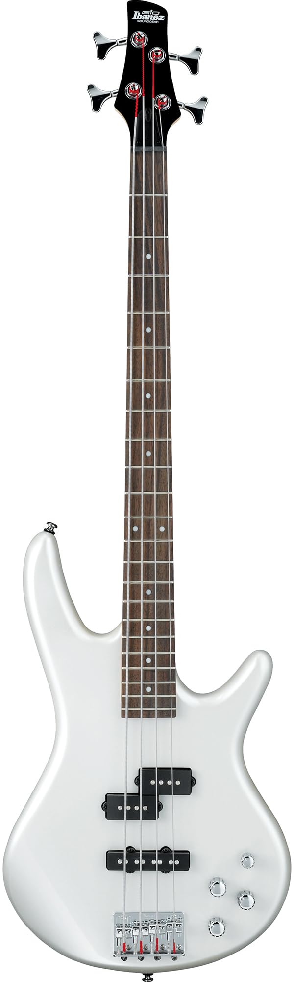 Amazon.com: Ibanez GSR200 SR GIO Bass Guitar - Pearl White Bundle 