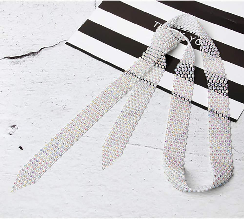 Glamorstar Rhinestone Neck Tie Gift for Women - Image 3