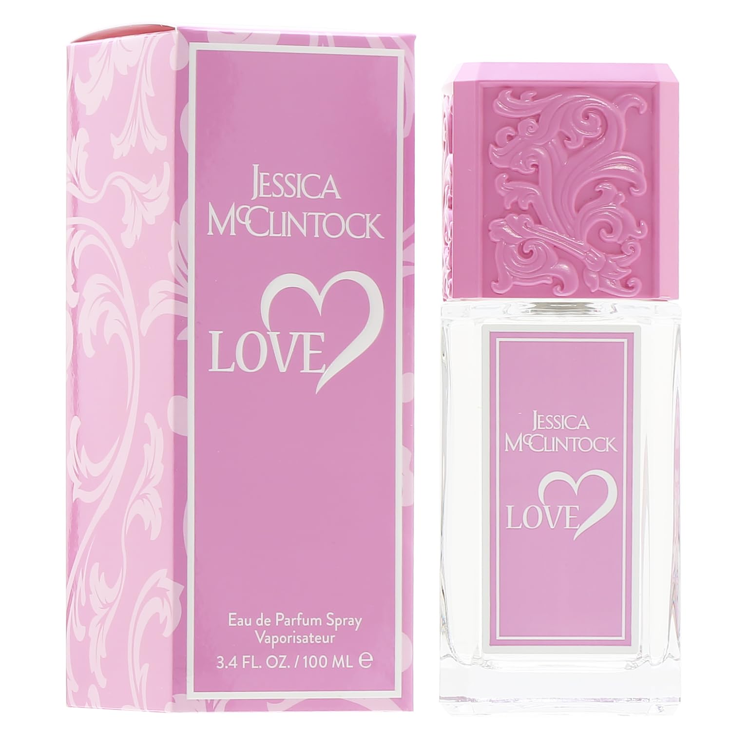 Amazon.com : Jessica McClintock Love Eau De Parfum Spray for Women
