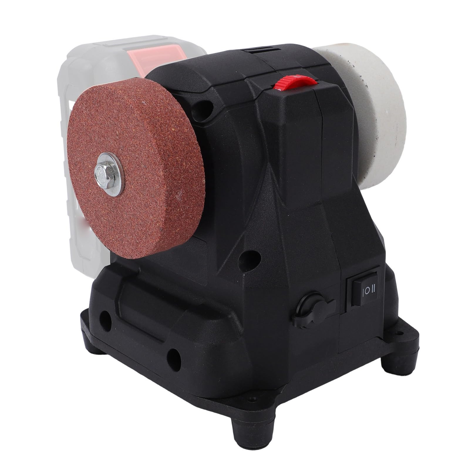 Matybobe Ponceuse Polisseuse D'Établi Compacte, 100W pour Métal Bois Bijoux