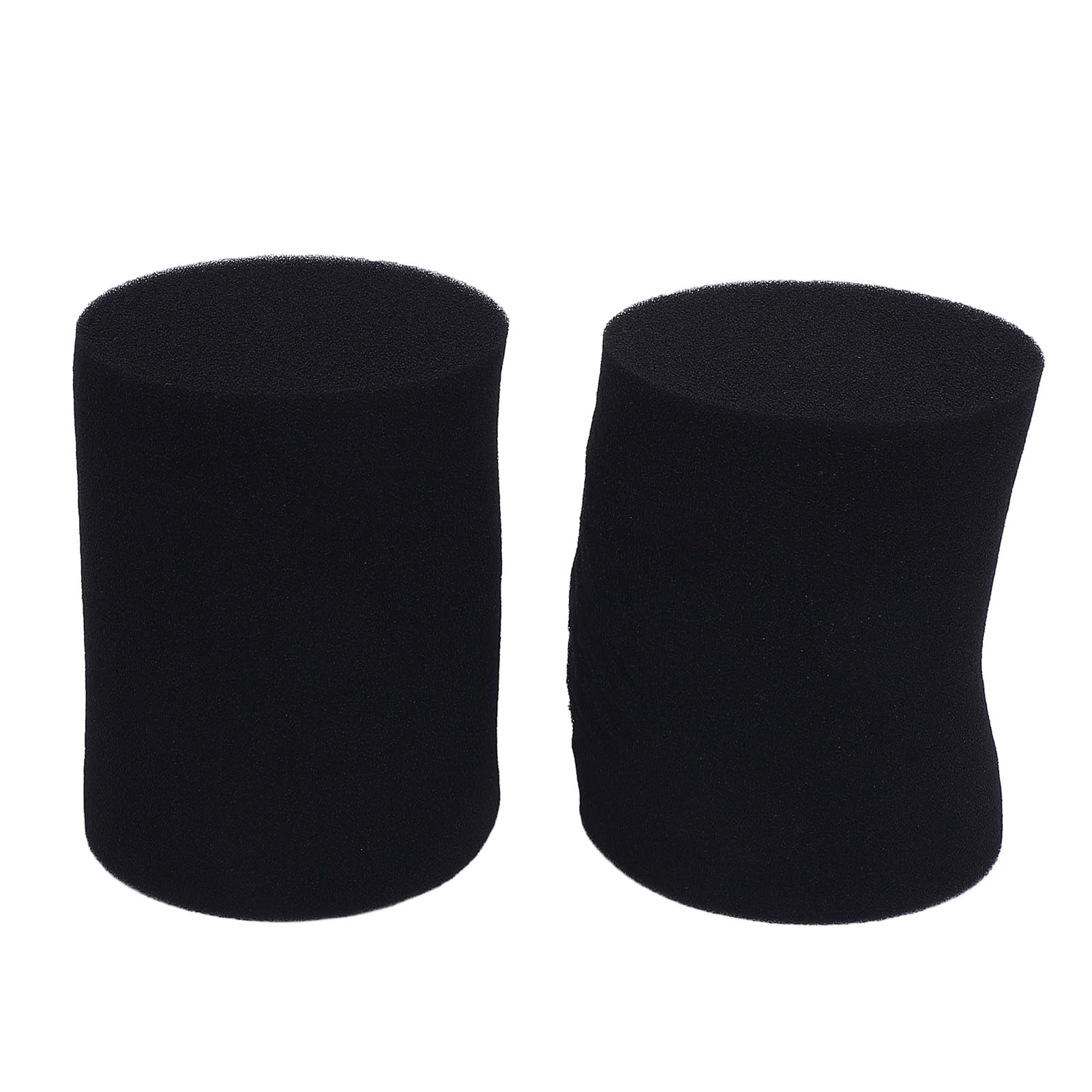 2Pcs 85mm x 100mm Speaker Port Tube Sponge, Subwoofer Bass Reflex Tube Bass Woofer Box Port Tube Vent Sponge for Enhanced Sound Effect
