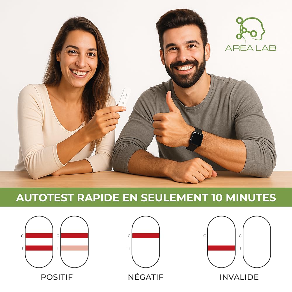 Lot de 3 tests sanguins occults dans les selles FOB | Test colon droit, certifié CE, précision 99,1 %, résultats en 5 minutes, dispositif médical enregistré