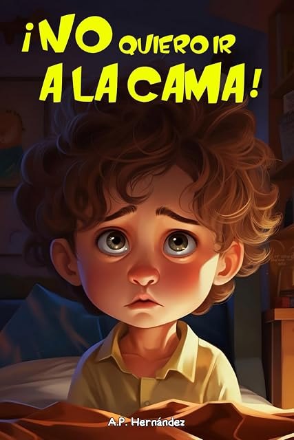 Portada de ¡No quiero ir a la cama!: Libro infantil . Martín no va a dormir