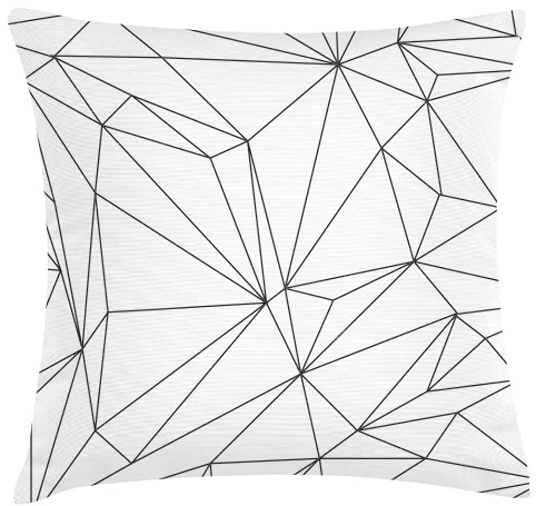 Tak Design Pillow, Cotton, Beige/Grey, 45mm X 45mm X 2mm