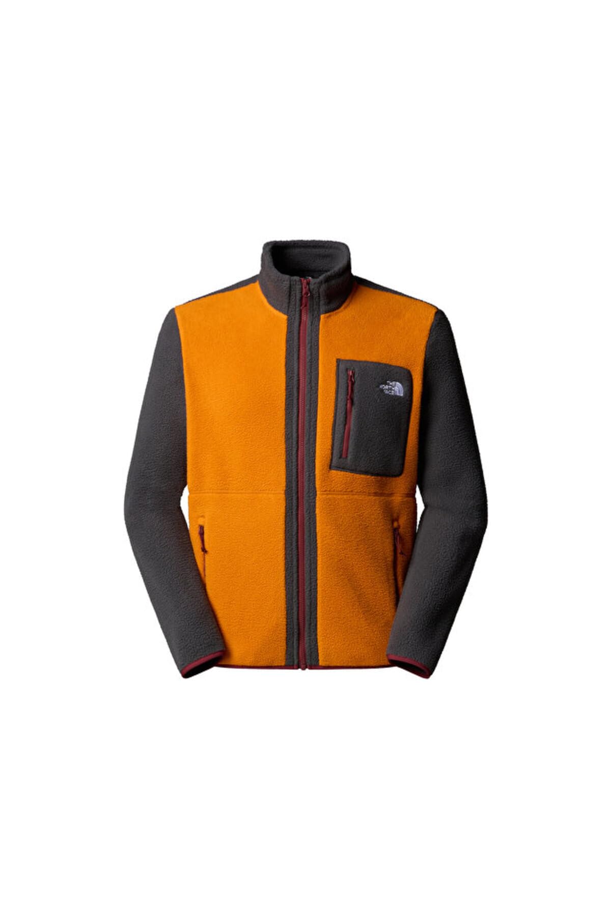 THE NORTH FACE Herren Yumiori Full Zip Jacke, Agate Orange/Asphalt Gr, L
