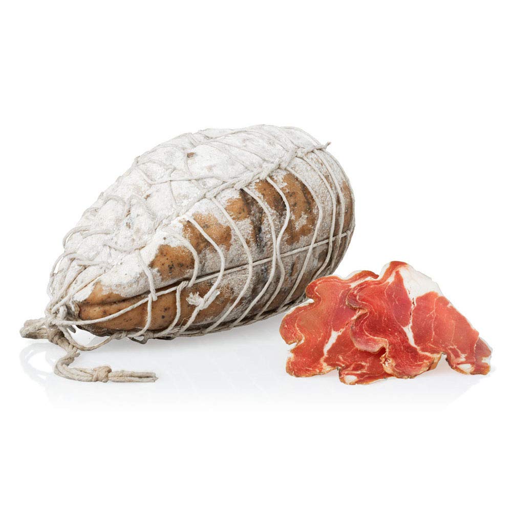 Culatello, Embutido tipico italiano de sabor delicado y ligeramente salado, Salumi Pasini 3.5 Kg