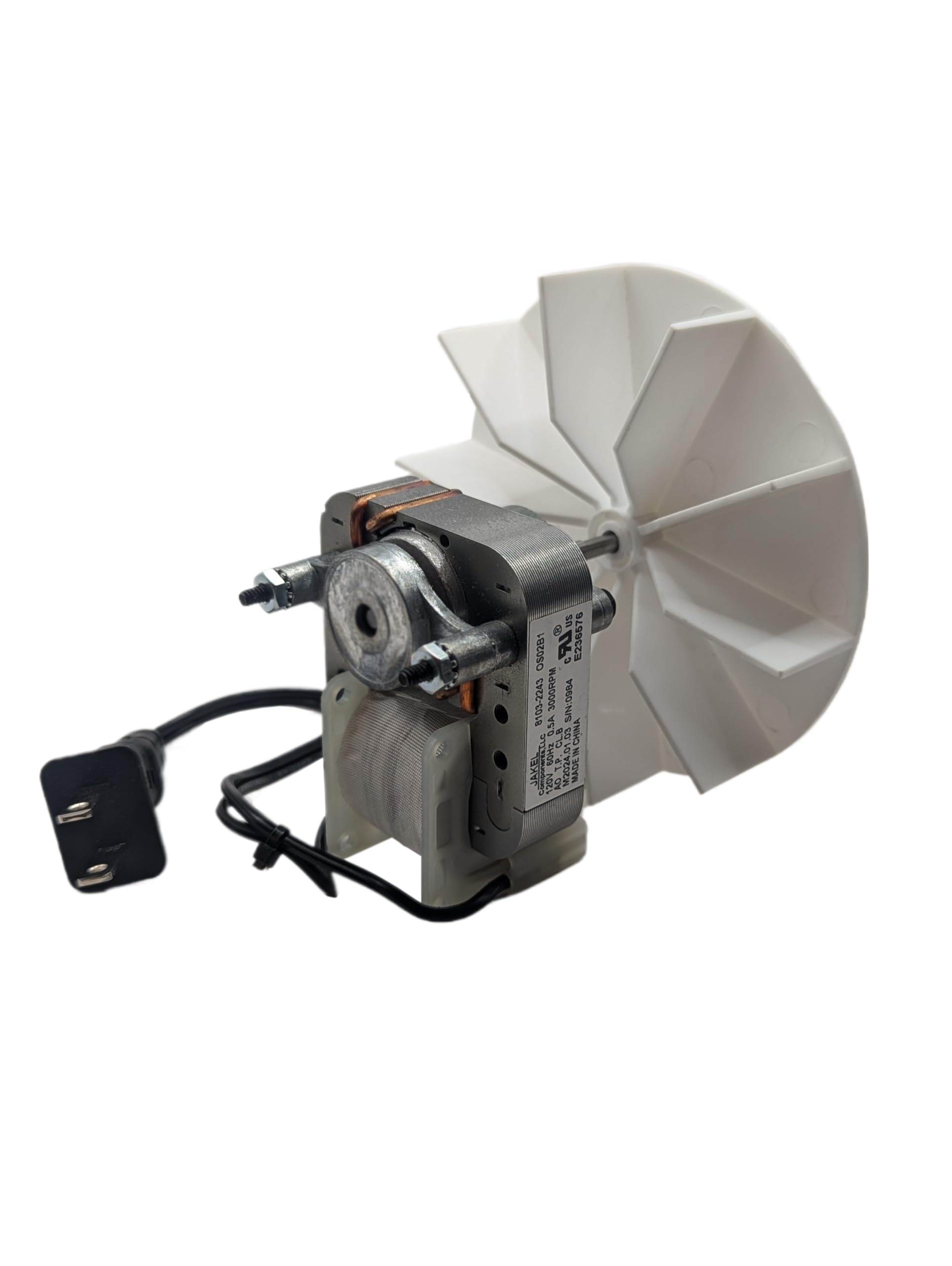 Bathroom Fan Motor Universal Bathroom Exhaust Fan Motor Replacement Kit -  120V 50CFM With Blower Wheel, Fits NuTone, Broan \u0026 More 120V Fan Motor, image size:1926x2560