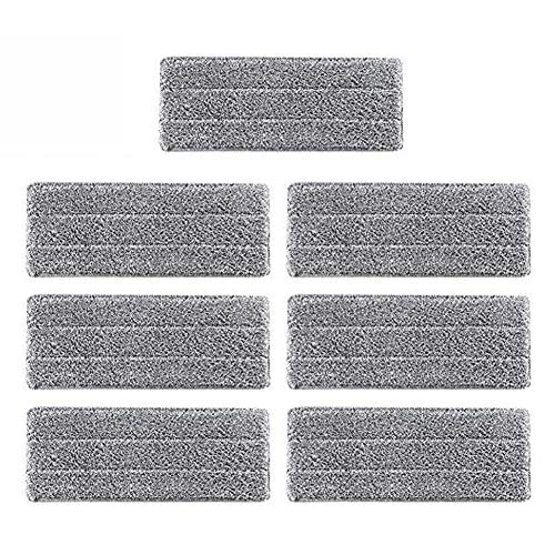 Toruiwa. 7 recambios de cabeza de vacuno, cabezales de repuesto para fregona de fregona, almohadilla de limpieza de cabezal de fregona de...