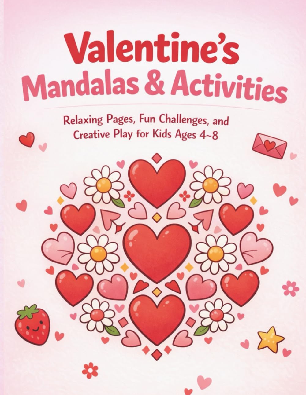 Valentine’s Mandalas & Activities: Relaxing Pages, Fun Challenges, and Creative Play for Kids Ages 4–8