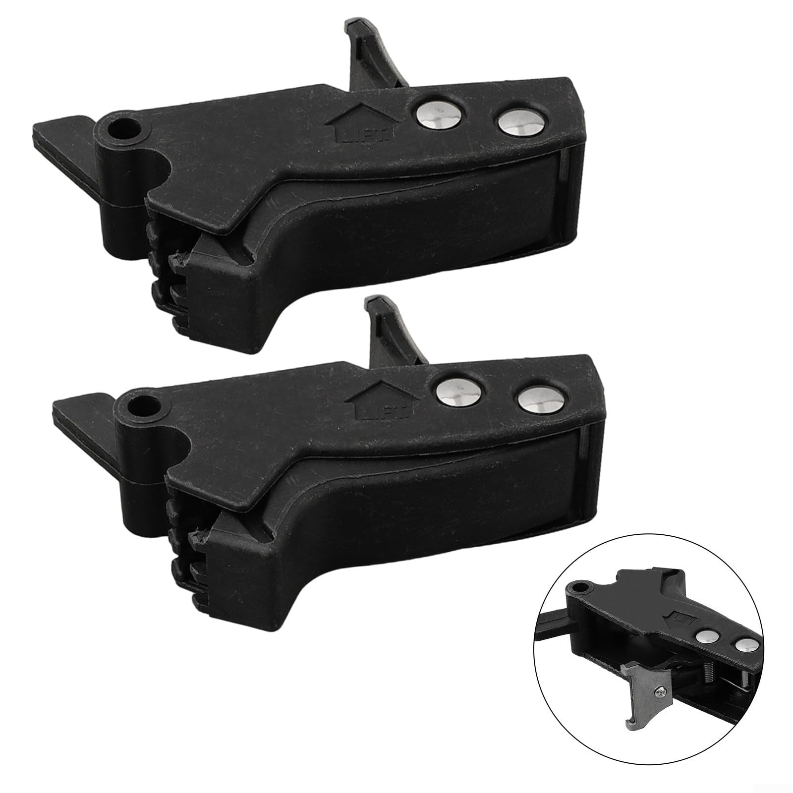 N087367 Lot de 2 leviers de déverrouillage pour DE7023 DE7033 DE7025 DWX723 DW7231 DWX724