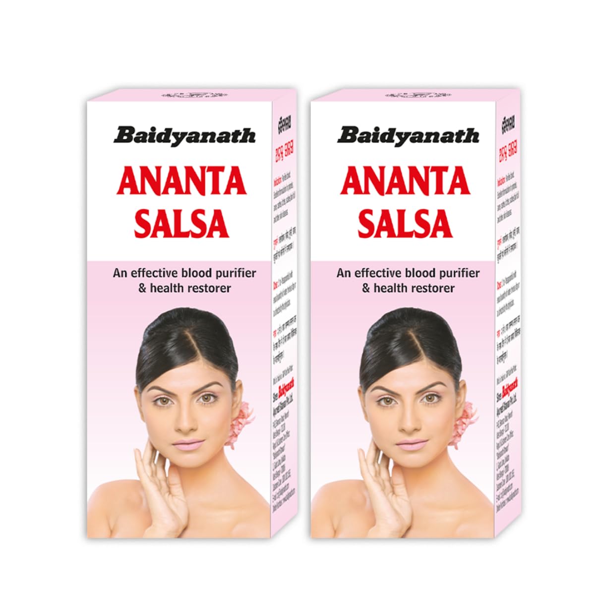 Baidyanath Anant Salsa - 220 ml (pack of 2) | Herbal Extract for Enhancing Skin Care | Blood Purification, and Hair Health |