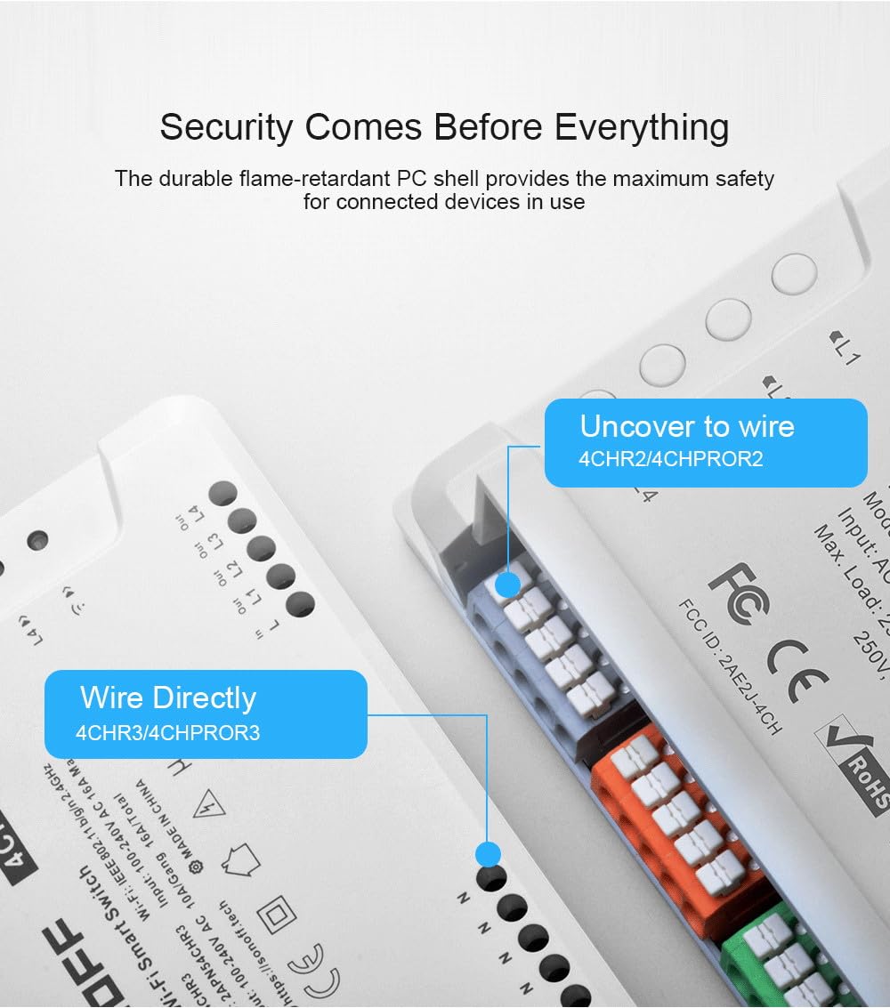 Sonoff Smart Switch SONOFF 4CHR3