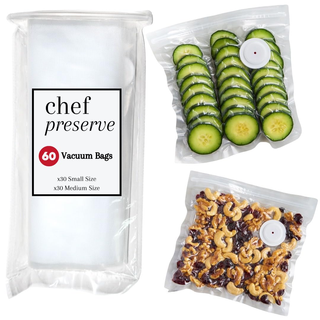 Chef Preserve Vacuum Sealer Bags (60 Bags)
