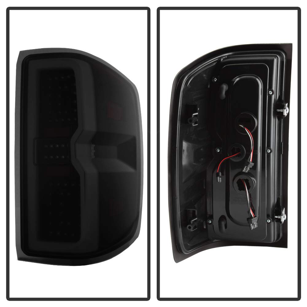 Cosas Gratis Luces Traseras LED 3D Secuenciales Para Chevrolet Silverado 1500 2015-2019 Y 2500/3500HD 2014-2018 - DTMOTO S24 Ultra 512